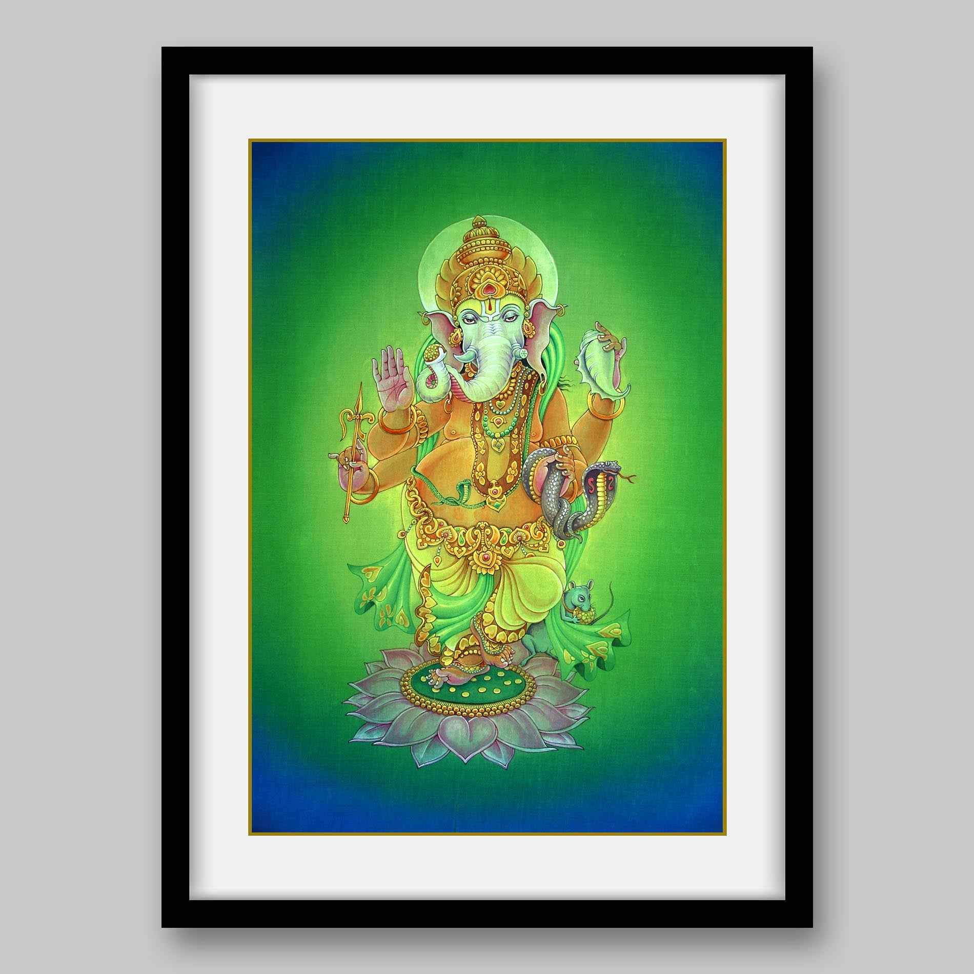 Ganesha – High Quality Print of Artwork by Pieter Weltevrede