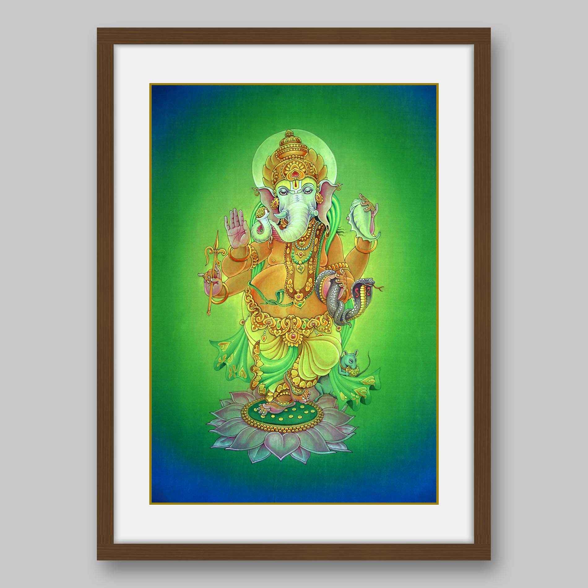 Ganesha – High Quality Print of Artwork by Pieter Weltevrede