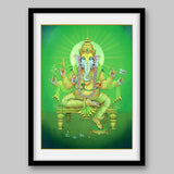 Ganesha – High Quality Print of Artwork by Pieter Weltevrede