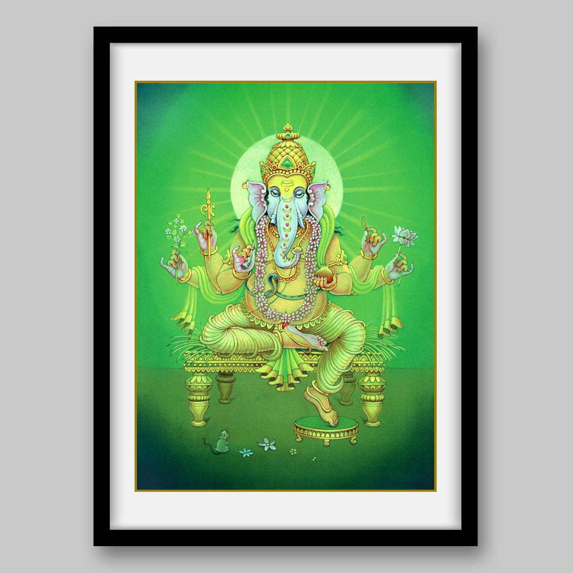 Ganesha – High Quality Print of Artwork by Pieter Weltevrede