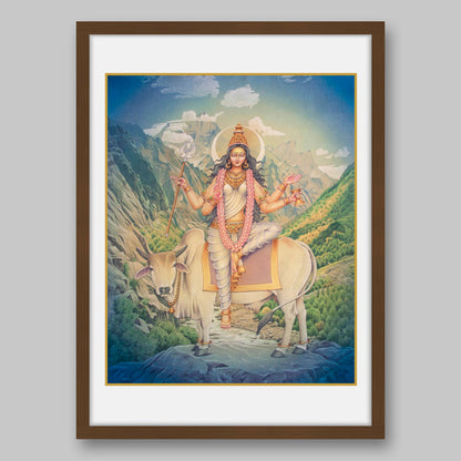 Maha Gauri - High Quality Print of Artwork by Pieter Weltevrede - Sagar World