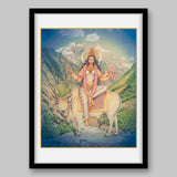Maha Gauri - High Quality Print of Artwork by Pieter Weltevrede - Sagar World