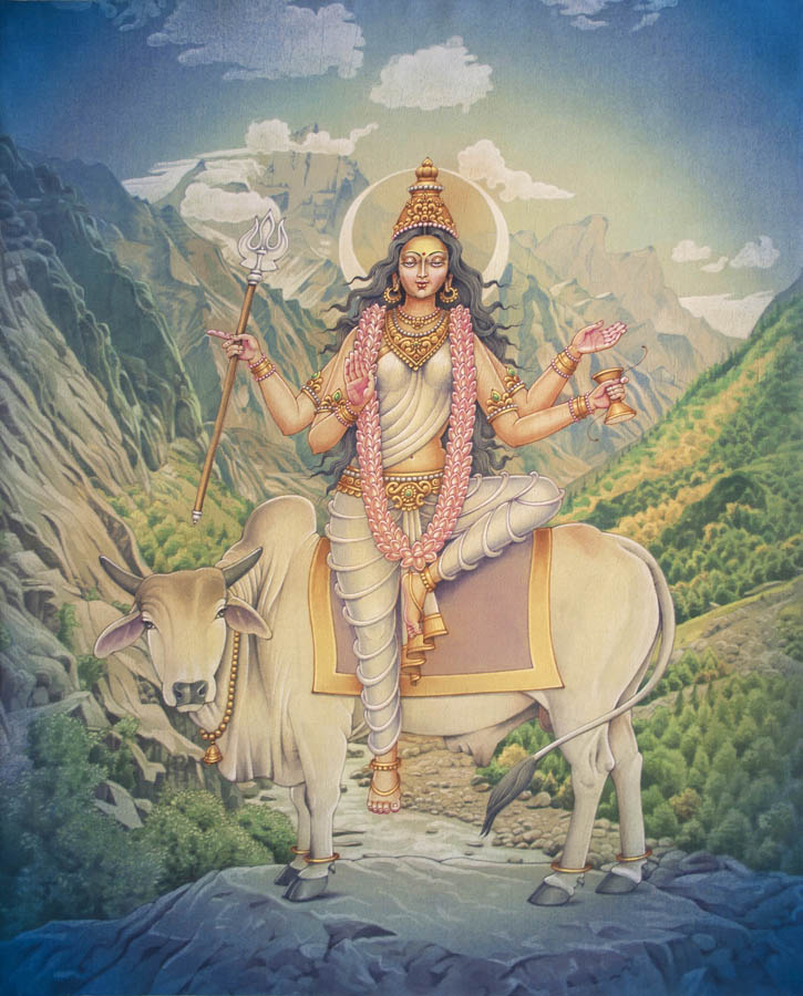 Maha Gauri - High Quality Print of Artwork by Pieter Weltevrede - Sagar World