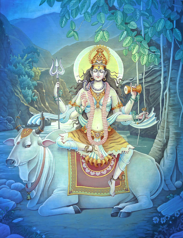 Maha Gauri - High Quality Print of Artwork by Pieter Weltevrede - Sagar World