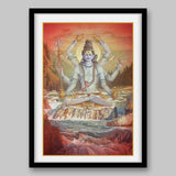 Mahamrityunjaya Shiva – High Quality Print of Artwork by Pieter Weltevrede - Sagar World