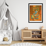 Makhanchor Krishna – High Quality Print of Artwork by Pieter Weltevrede - Sagar World