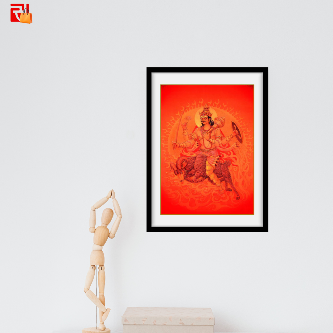 Mangal - High Quality Print of Artwork by Pieter Weltevrede - Home Decor - Sagar World