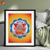 Manipura Chakra – High Quality Print of Artwork by Pieter Weltevrede - Home Decor - Sagar World