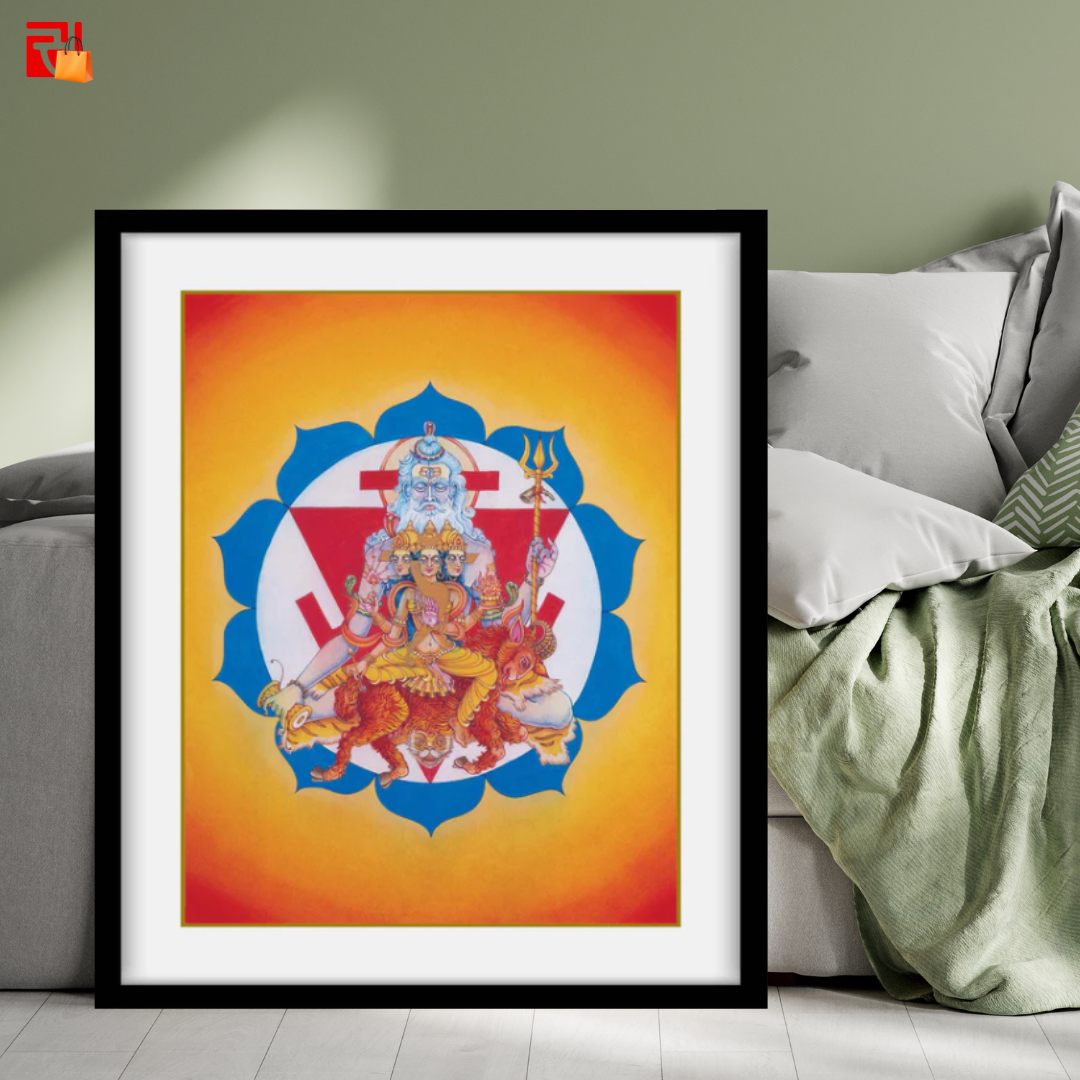 Manipura Chakra – High Quality Print of Artwork by Pieter Weltevrede - Home Decor - Sagar World