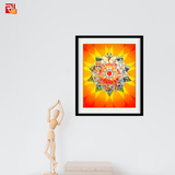 Manipura Chakra – High Quality Print of Artwork by Pieter Weltevrede - Home Decor - Sagar World