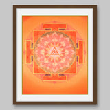Mars Yantra - High Quality Print of Artwork by Pieter Weltevrede - Home Decor - Sagar World
