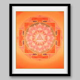 Mars Yantra - High Quality Print of Artwork by Pieter Weltevrede - Home Decor - Sagar World