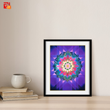 Matangi Yantra - High Quality Print of Artwork by Pieter Weltevrede - Home Decor - Sagar World