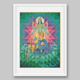 Matsya Avatar – High Quality Print of Artwork by Pieter Weltevrede - Sagar World