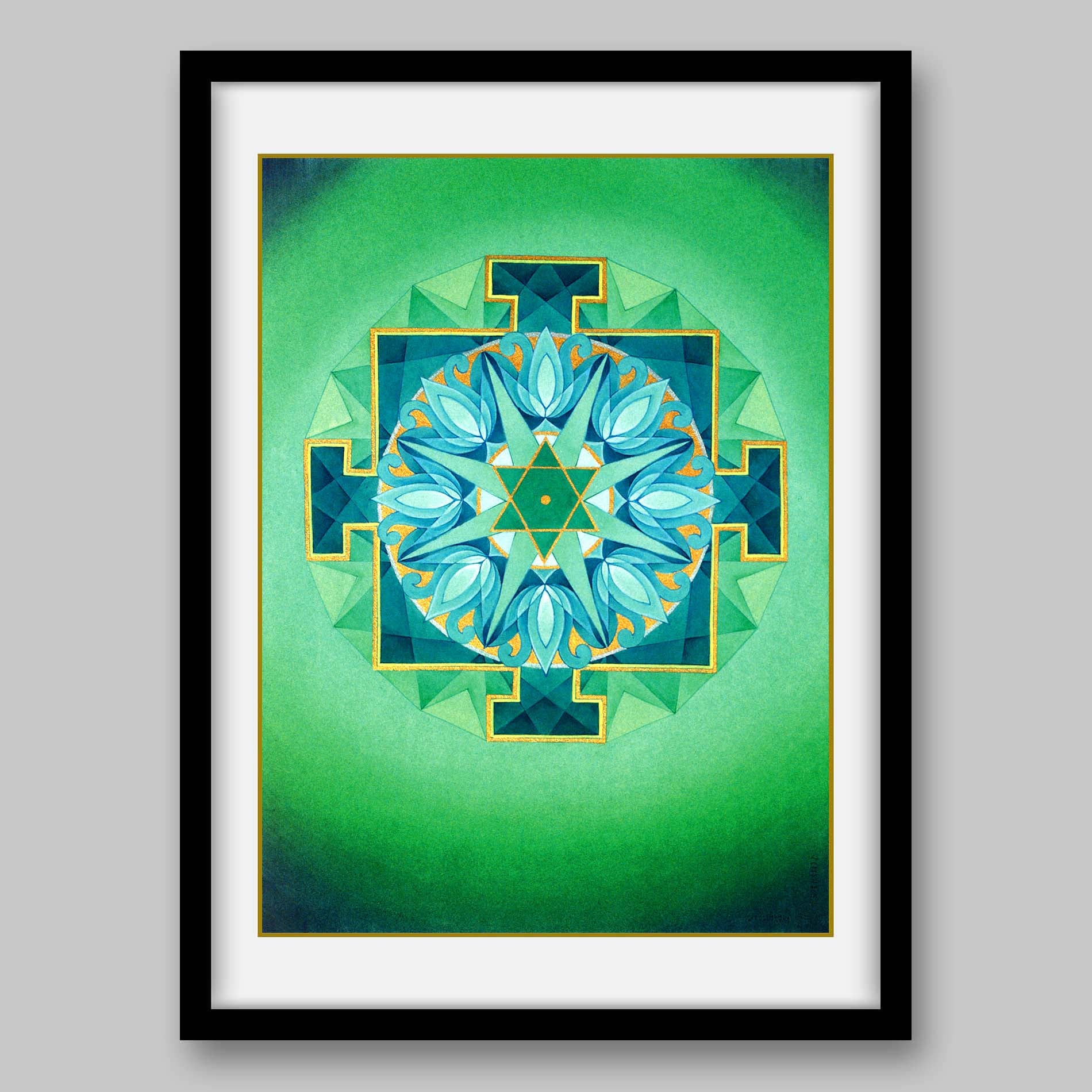 Mercury Yantra – High Quality Print of Artwork by Pieter Weltevrede - Home Decor - Sagar World
