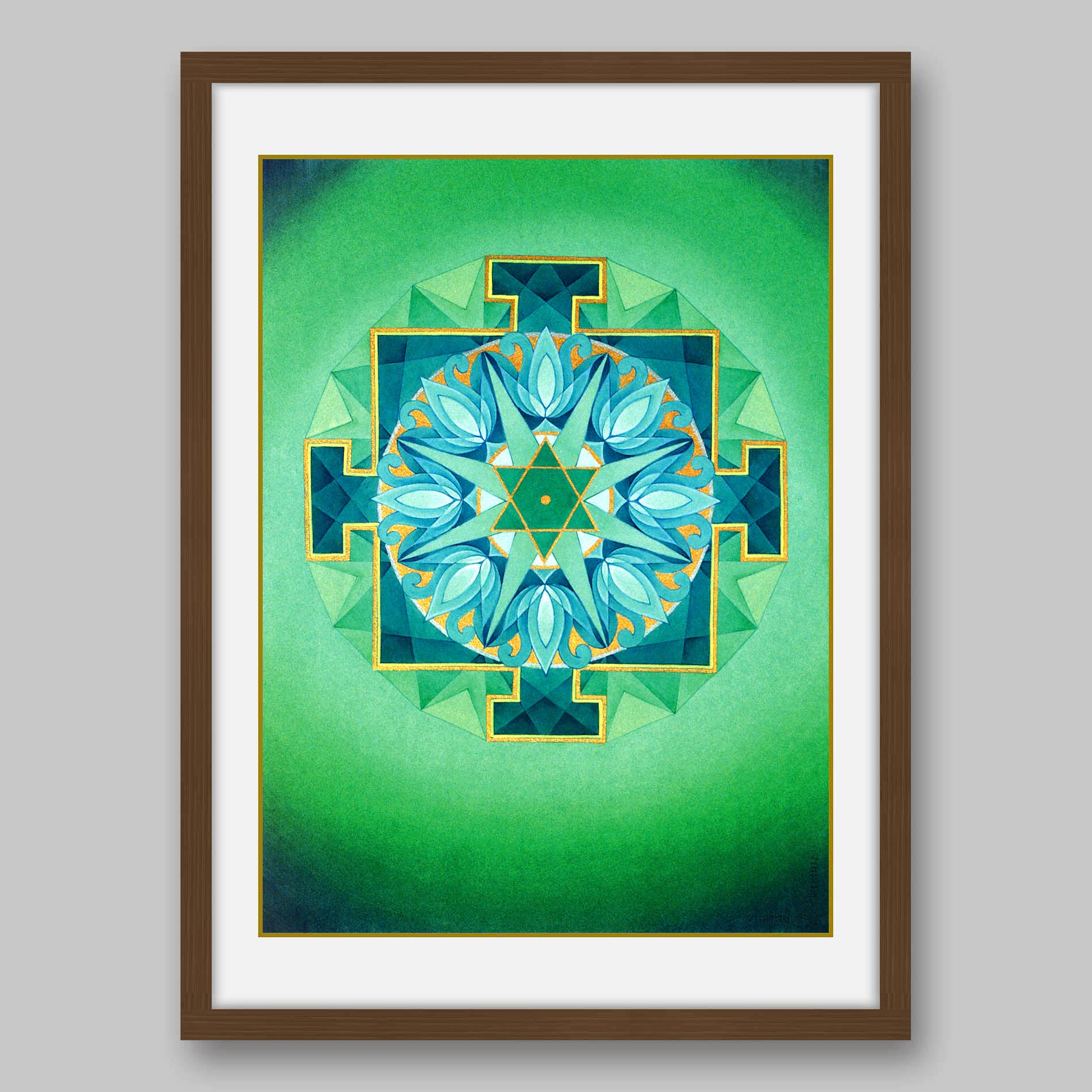 Mercury Yantra – High Quality Print of Artwork by Pieter Weltevrede - Home Decor - Sagar World