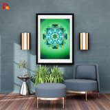 Mercury Yantra – High Quality Print of Artwork by Pieter Weltevrede - Home Decor - Sagar World