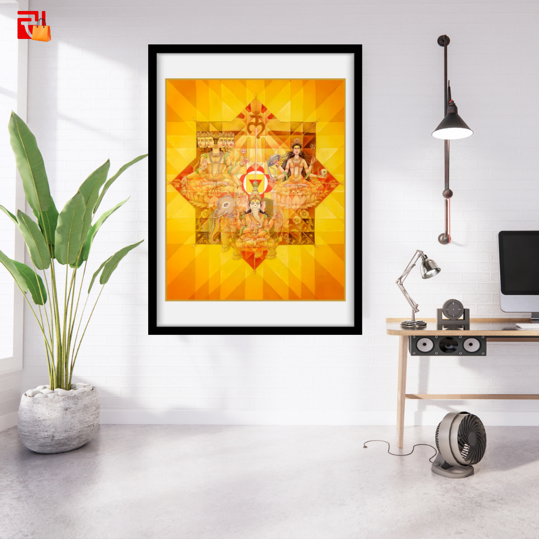 Muladhara Chakra – High Quality Print of Artwork by Pieter Weltevrede - Home Decor - Sagar World