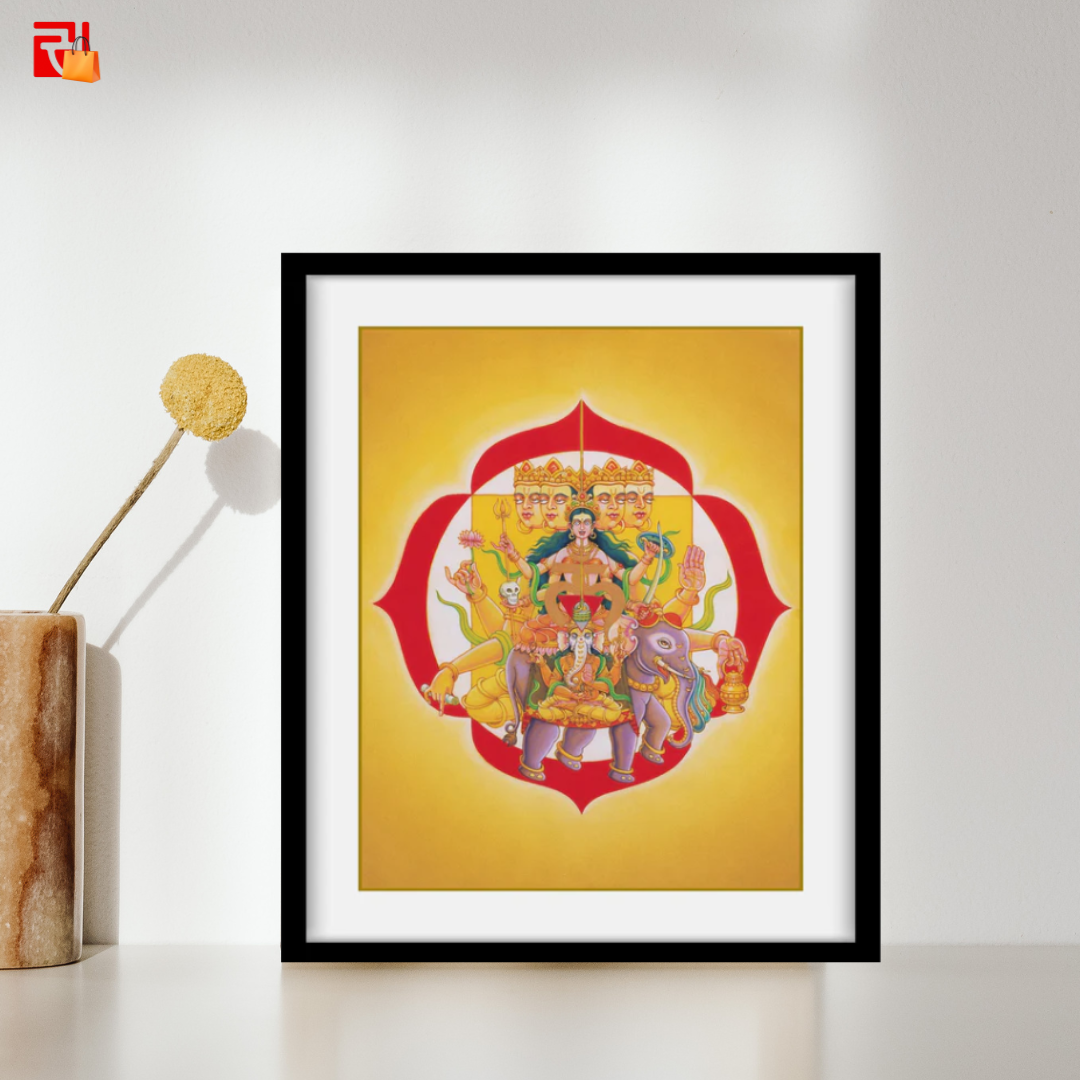 Muladhara Chakra – High Quality Print of Artwork by Pieter Weltevrede - Home Decor - Sagar World