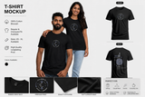 Chitra Nakshatra T-Shirt – Vedic Astrology Inspired Unisex Cotton Tee | Spiritual Minimalist Wear