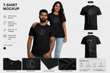 Shravana Nakshatra T-Shirt – Vedic Astrology Inspired Unisex Cotton Tee | Spiritual Minimalist Wear