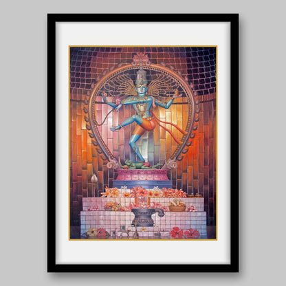 Nataraja – High Quality Print of Artwork by Pieter Weltevrede - Sagar World