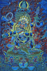 Mahakala – the Protector of Dharma- High Quality Print of Artwork by Pieter Weltevrede - Sagar World