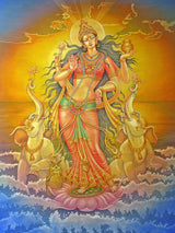 Lakshmi - High Quality Print of Artwork by Pieter WelteLakshmi - High Quality Print of Artwork by Pieter Weltevrederede - Sagar World