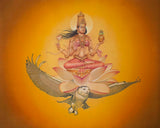Lakshmi - High Quality Print of Artwork by Pieter Weltevrede - Sagar World