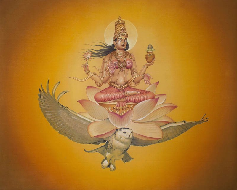 Lakshmi - High Quality Print of Artwork by Pieter Weltevrede - Sagar World