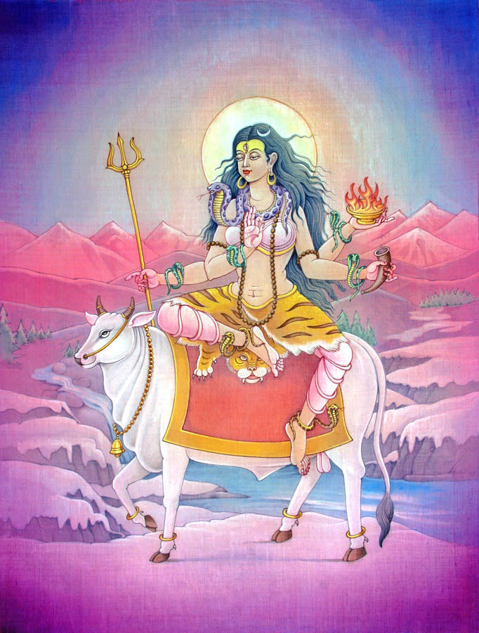 Maha Gauri - High Quality Print of Artwork by Pieter Weltevrede - Sagar World