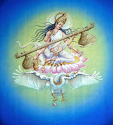 Saraswati – High Quality Print of Artwork by Pieter Weltevrede - Sagar World