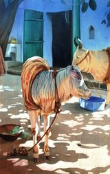 Sacred Calf and Cow - High Quality Print of Artwork by Pieter Weltevrede - Sagar World