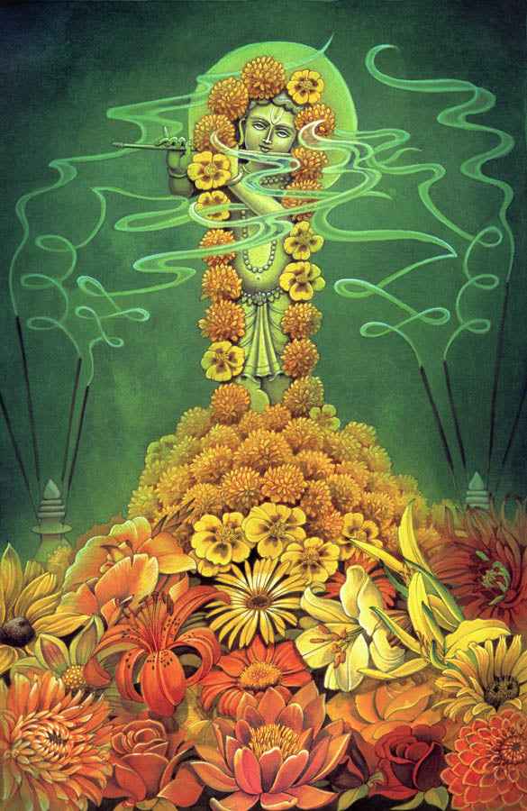 Idol of Krishna – High Quality Print of Artwork by Pieter Weltevrede
