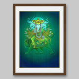 Ganesha – High Quality Print of Artwork by Pieter Weltevrede