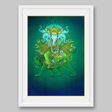 Ganesha – High Quality Print of Artwork by Pieter Weltevrede
