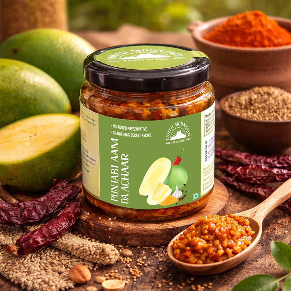 Punjabi Aam da Achaar  (Mango Pickle)