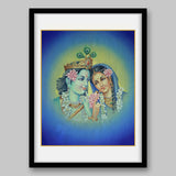 Radha Krishna - High Quality Print of Artwork by Pieter Weltevrede - Sagar World