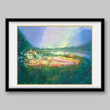 Radha Krishna - High Quality Print of Artwork by Pieter Weltevrede - Sagar World