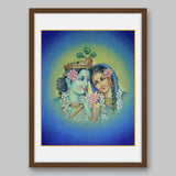 Radha Krishna - High Quality Print of Artwork by Pieter Weltevrede - Sagar World
