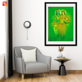 Radha Krishna - High Quality Print of Artwork by Pieter Weltevrede - Sagar World