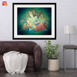 Radha Krishna - High Quality Print of Artwork by Pieter Weltevrede - Sagar World