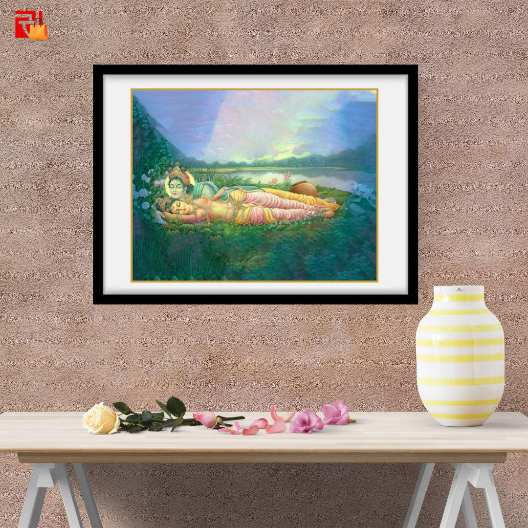 Radha Krishna - High Quality Print of Artwork by Pieter Weltevrede - Sagar World