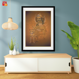 Rahu - High Quality Print of Artwork by Pieter Weltevrede - Home Decor - Sagar World