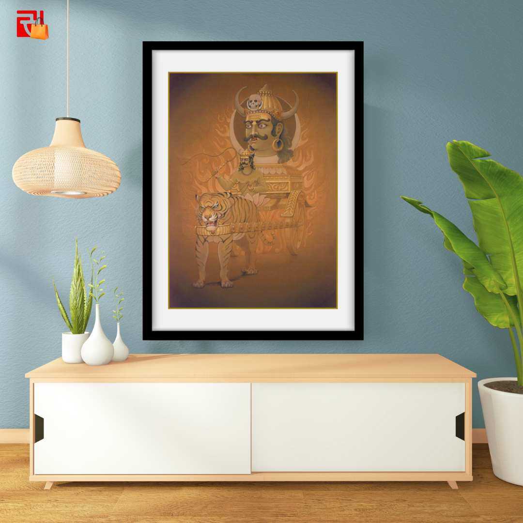 Rahu - High Quality Print of Artwork by Pieter Weltevrede - Home Decor - Sagar World
