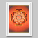 Rahu Yantra - High Quality Print of Artwork by Pieter Weltevrede - Sagar World