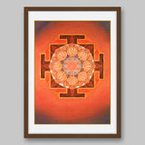 Rahu Yantra - High Quality Print of Artwork by Pieter Weltevrede - Sagar World