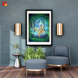 Ram and Sita - High Quality Print of Artwork by Pieter Weltevrede - Sagar World