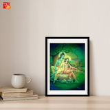 Ram and Sita - High Quality Print of Artwork by Pieter Weltevrede - Sagar World