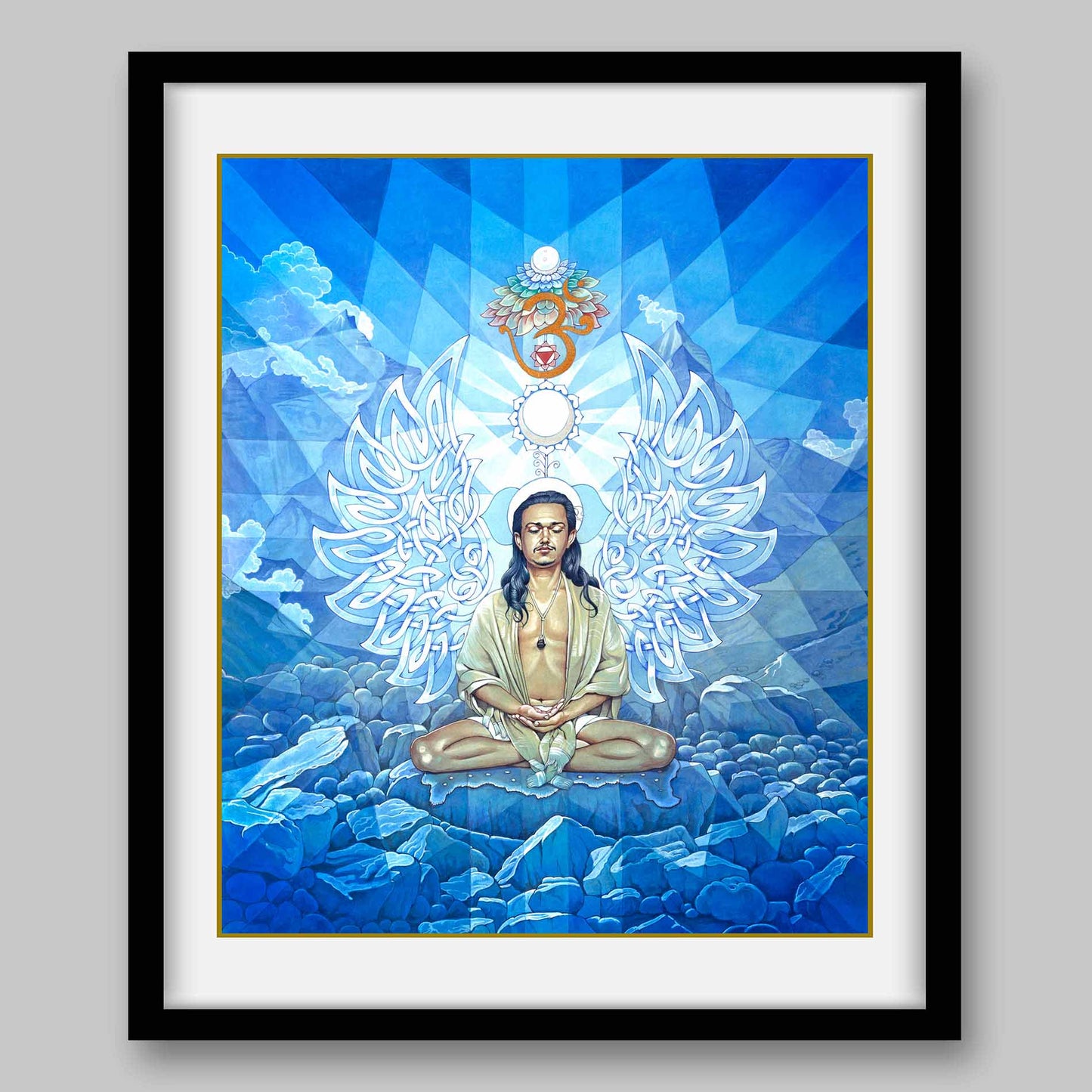 Rudra Granthi Yantra - High Quality Print of Artwork by Pieter Weltevrede - Home Decor - Sagar World